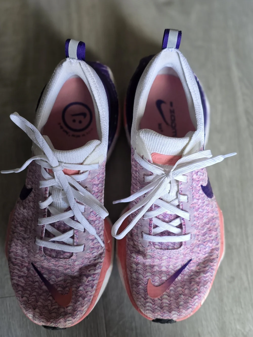 Nike Women's Pink ZoomX Running Shoes Size 8.5